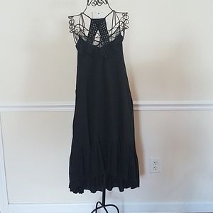 Women's Rebecca Minkoff  black midi dress size S
